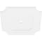 Ekena Millwork Locke Architectural Grade PVC Contemporary Ceiling Medallion, 40"OD x 3"ID x 24"C x 1"P CMP40LE-03000 - alternate 4